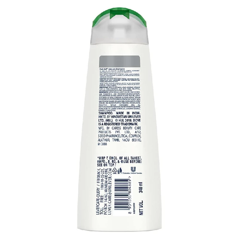 Dove Hair Fall Rescue Shampoo, 340 ml-2.webp